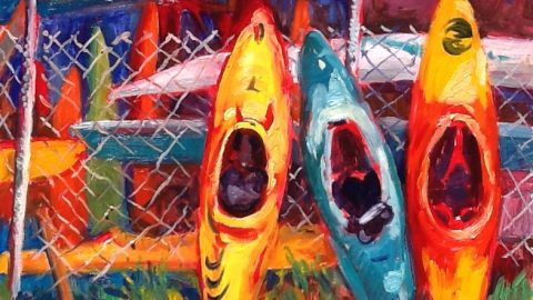 Colorful Kayaks #5